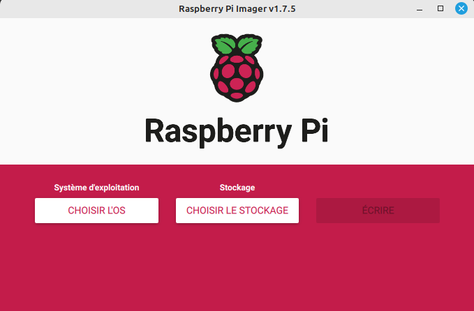 Installer un Raspberry Pi, Raspberry-PI Imager